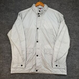 PAUL & SHARK Yachting Competition Hooded Zip Windbreaker Raincoat XXL Gray